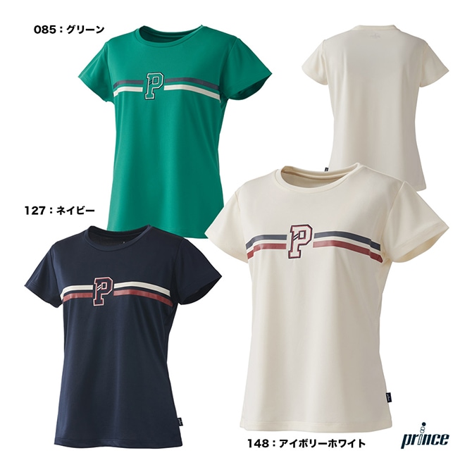 プリンス prince テニスウェア レディス Tシャツ WF5082