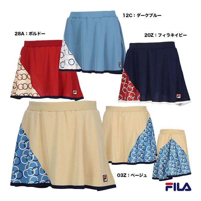 フィラ FILA テニスウェア レディス スコート EL0202