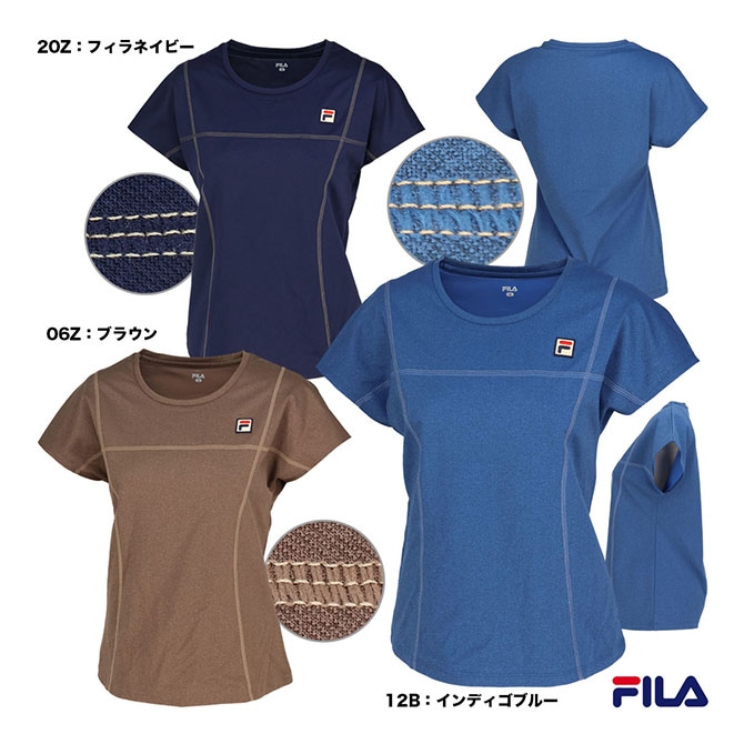 フィラ FILA テニスウェア レディス ゲームシャツ EL0225