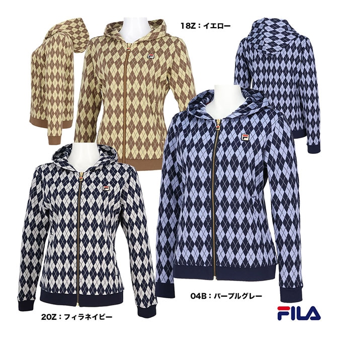 フィラ FILA テニスウェア レディス フルジップパーカー EL0240