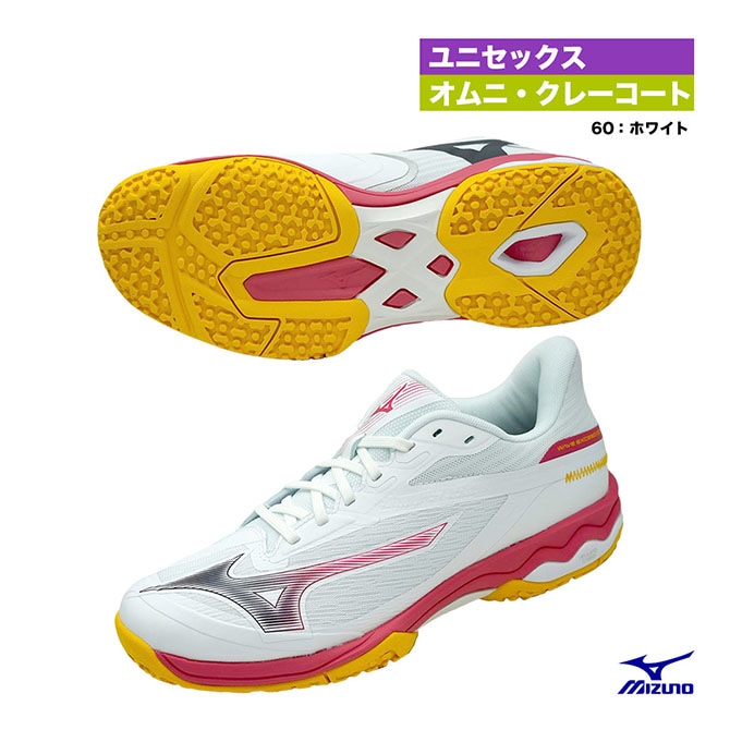 �ߥ��� MIZUNO �ƥ˥����塼�� ��˥��å��� �������֥��������ɥ����� �磻�� OC 61GB251860