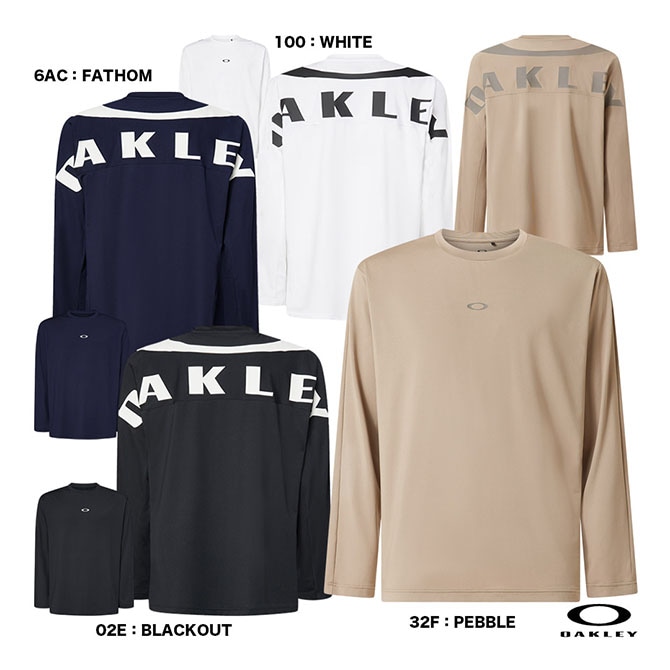 ꡼ OAKLEY եåȥͥ  ENHANCE QD LS TEE BOLD EVO 4.7 FOA408253