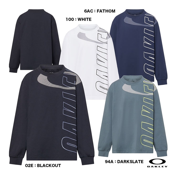 オークリー OAKLEY フィットネスウェア ジュニア YTR QD BOLD LS TEE 10.0 FOA408327