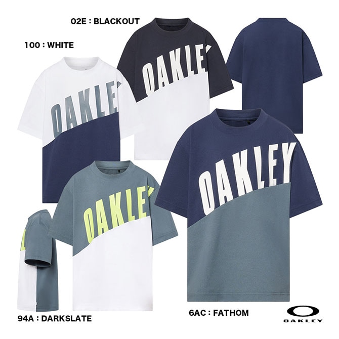 ꡼ OAKLEY եåȥͥ ˥ YTR QD BLOCK SS TEE 10.0 FOA408328