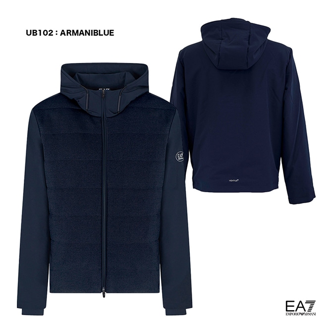 エンポリオアルマーニ EMPORIO ARMANI EA7 テニスウェア メンズ TENNIS PRO M LIGHT PADDED JACKET PA ST 7M000837