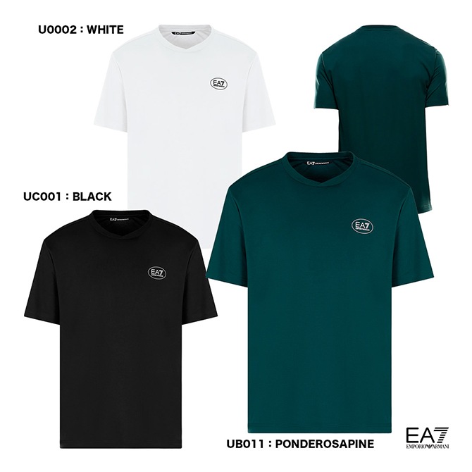 エンポリオアルマーニ EMPORIO ARMANI EA7 テニスウェア メンズ TENNIS CLUB M TEE SS VI ST 7M000844