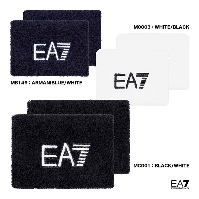 ����ݥꥪ����ޡ��� EMPORIO ARMANI EA7 ��˥��å��� TENNIS PRO U WRISTBAND 7X000349