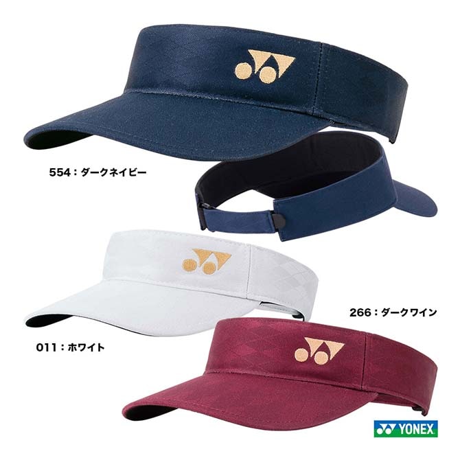 ヨネックス YONEX  レディス サンバイザー 40130