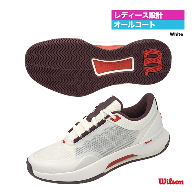 ウイルソン Wilson テニスシューズ レディス INTRIGUE TOUR WRS338920