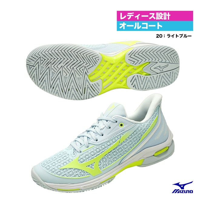 ミズノ MIZUNO テニスシューズ レディス ウエーブエクシードTOUR7 AC women 61GA267120