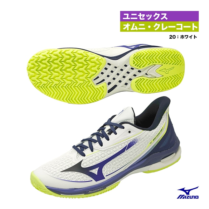 ミズノ MIZUNO テニスシューズ ユニセックス ウエーブエクシードTOUR7 OC 61GB267320