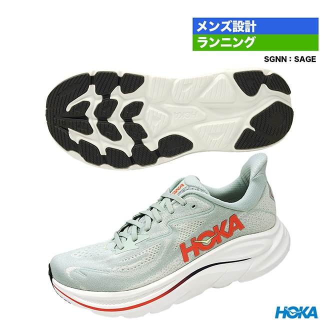 ホカ HOKA ランニングシューズ メンズ M CLIFTON 10 1162030（SGNN）