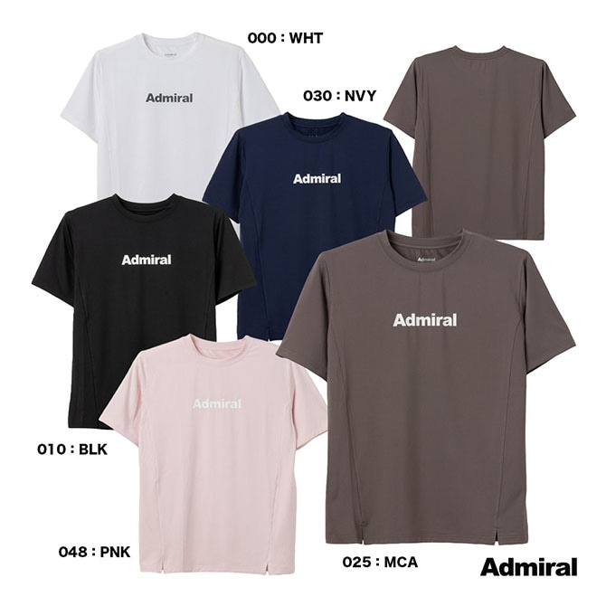 アドミラル Admiral テニスウェア メンズ スリットヘムミニマムTEE ATMA603
