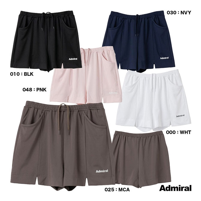 アドミラル Admiral テニスウェア レディス センタースリットショーツ ATLA614