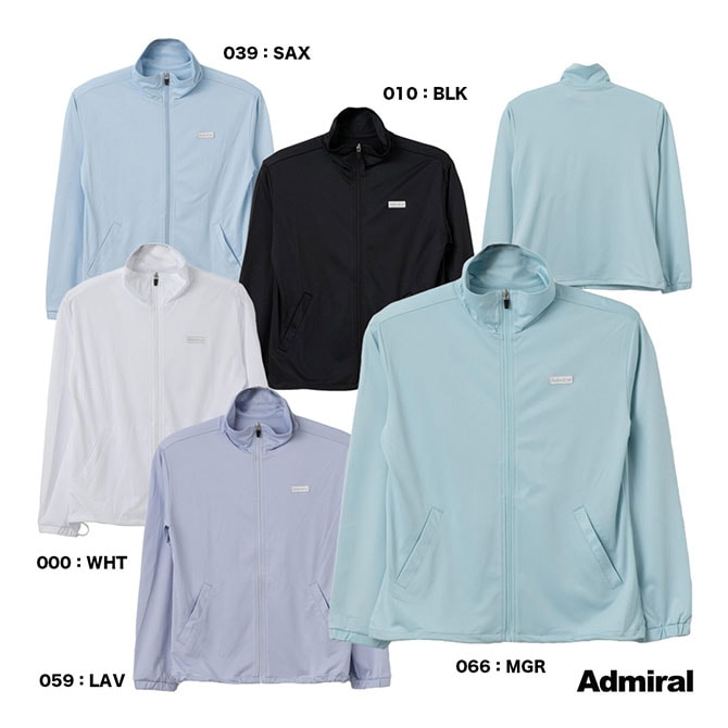 アドミラル Admiral テニスウェア レディス ヘムドローイングカットソージャケット ATLA630