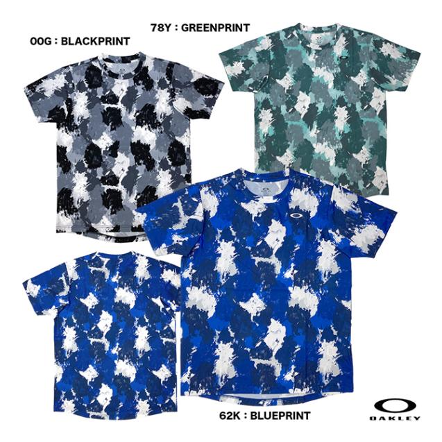 オークリー OAKLEY テニスウェア メンズ SLANT GRAPHIC SS TEE 13.0 FOA409037