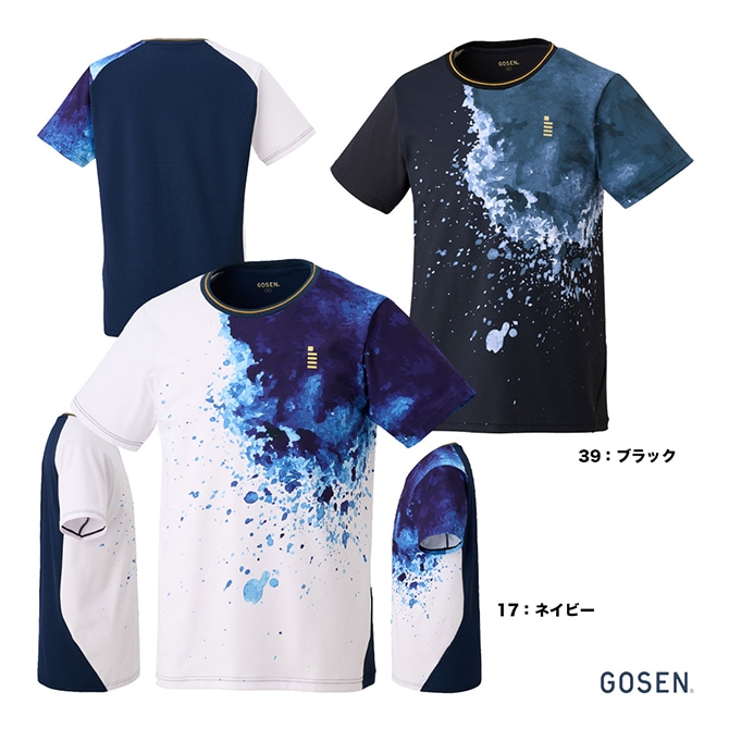 ゴーセン GOSEN テニスウェア ユニセックス ゲームシャツ T2602