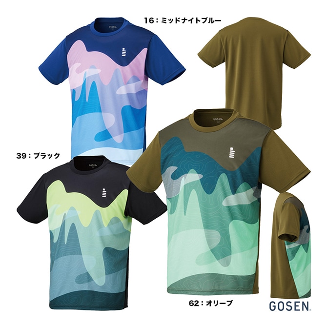ゴーセン GOSEN テニスウェア ユニセックス ゲームシャツ T2614