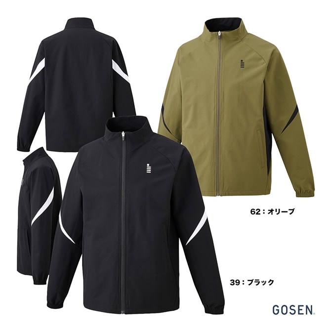 ゴーセン GOSEN テニスウェア ユニセックス ウィンドジャケット Y2600