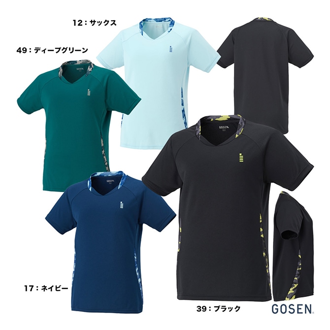ゴーセン GOSEN テニスウェア レディス ゲームシャツ T2623