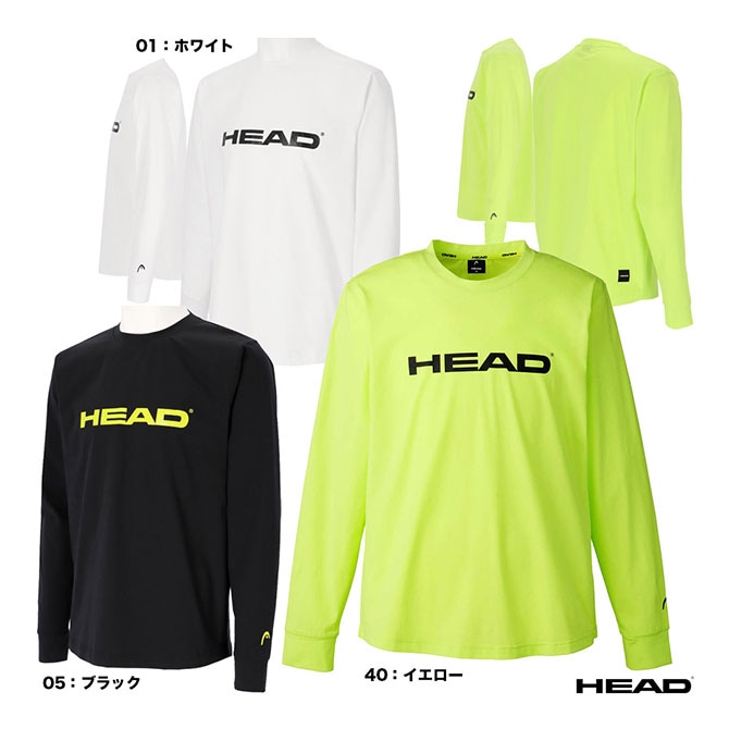 ヘッド HEAD テニスウェア メンズ Longsleeve Logo T-shirt 541123