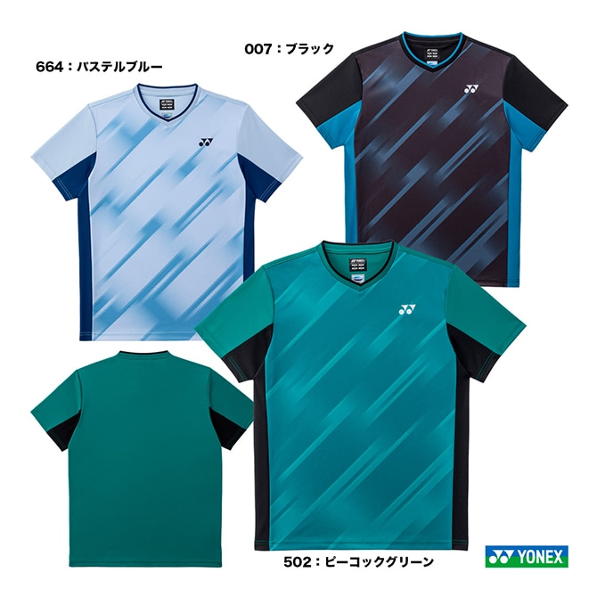 ヨネックス YONEX テニスウェア チーム対応 ユニセックス ゲームシャツ（フィットスタイル） 10745