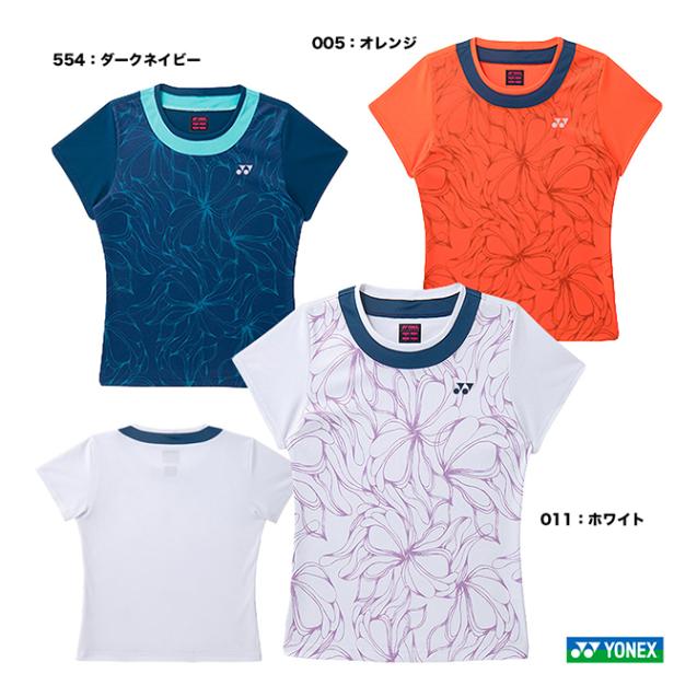 ヨネックス YONEX テニスウェア チーム対応 レディス ゲームシャツ（レギュラー） 20989