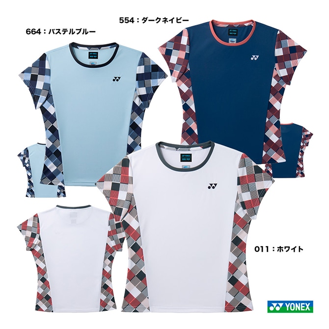 ヨネックス YONEX テニスウェア ガールズ ゲームシャツ 20987J