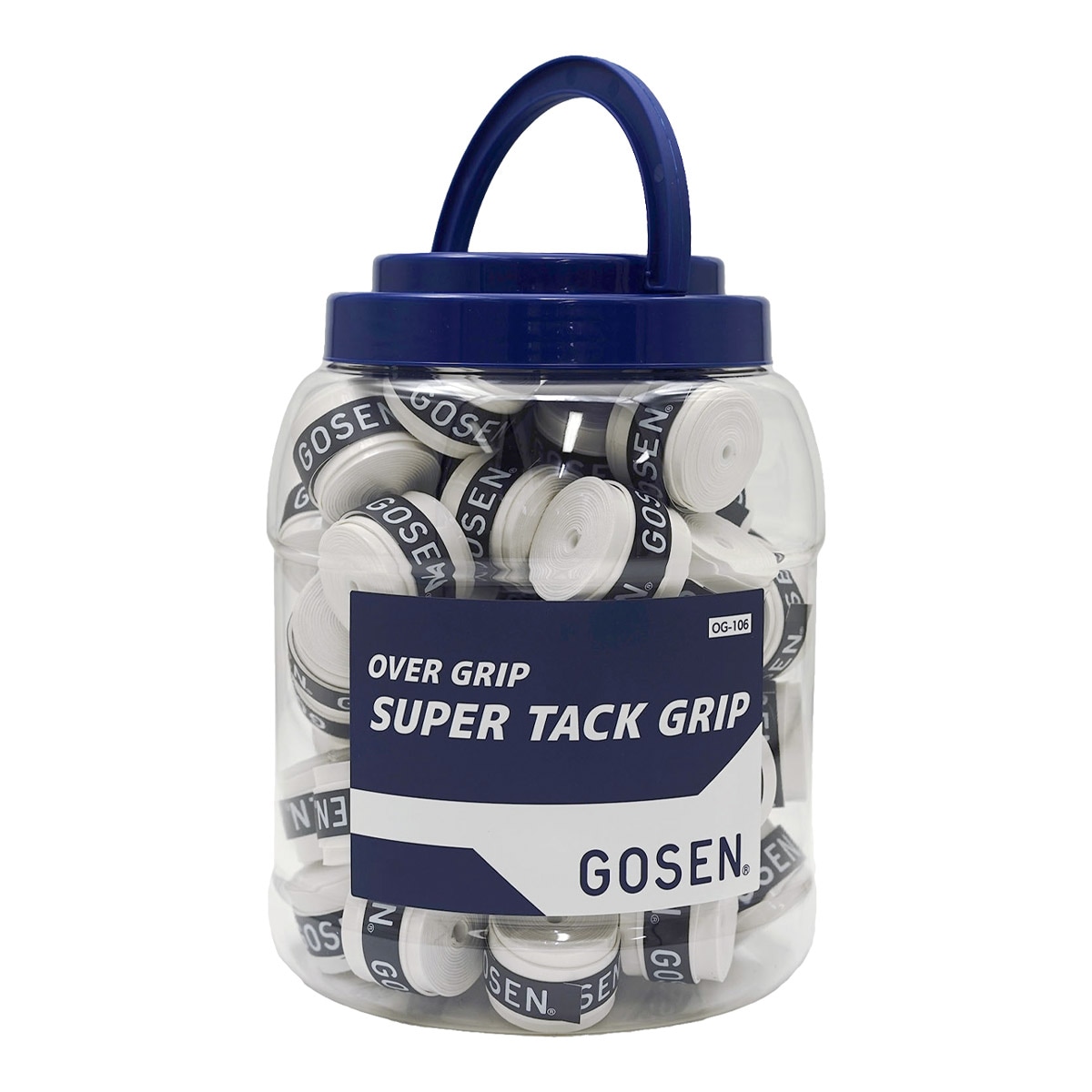 ゴーセン GOSEN  SUPER TACK GRIP スーパータックグリップ 60個入 OG106BXWH
