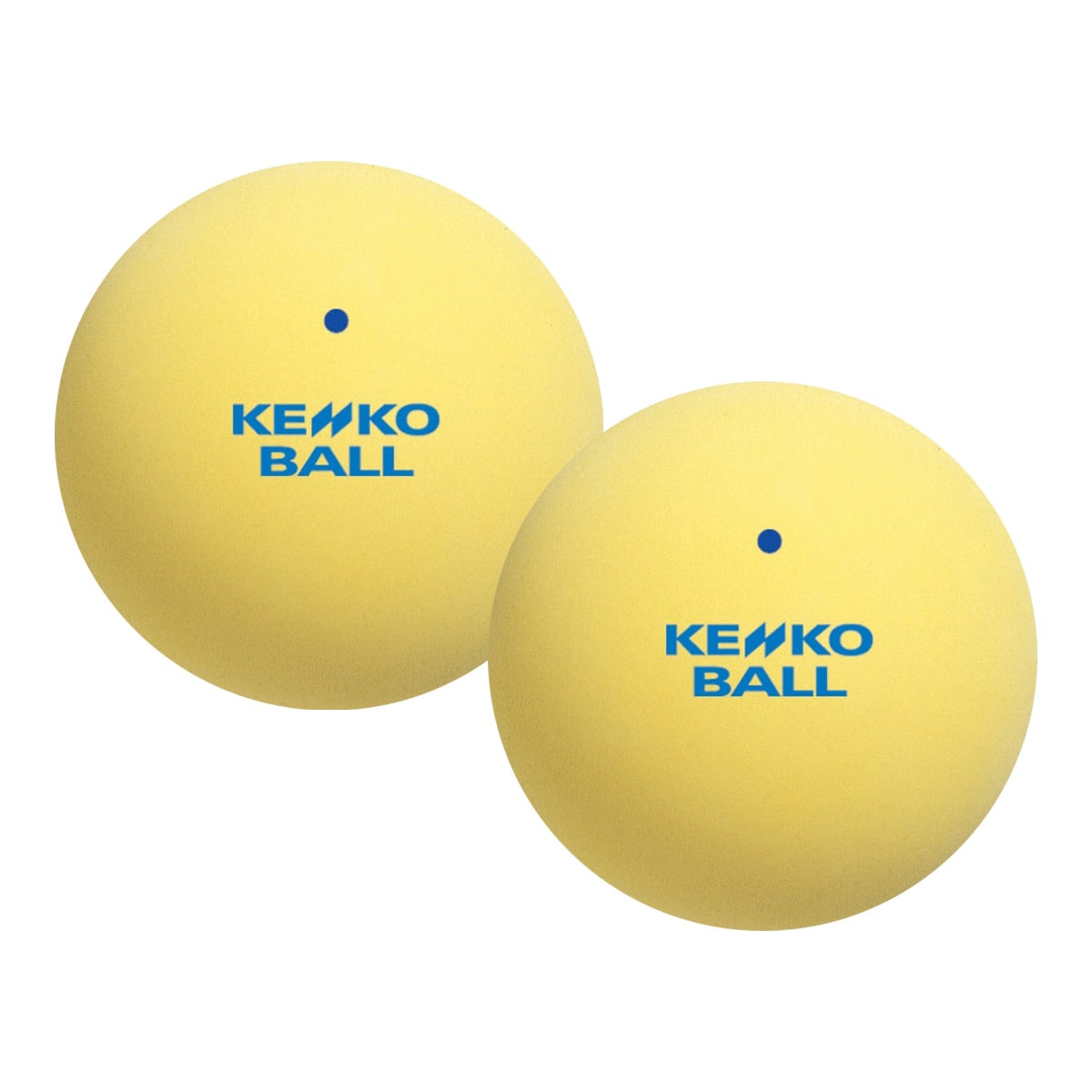 ケンコー KENKO ソフトテニスボール スタンダード 練習球 イエロー 1袋（2球入） TSSY-V