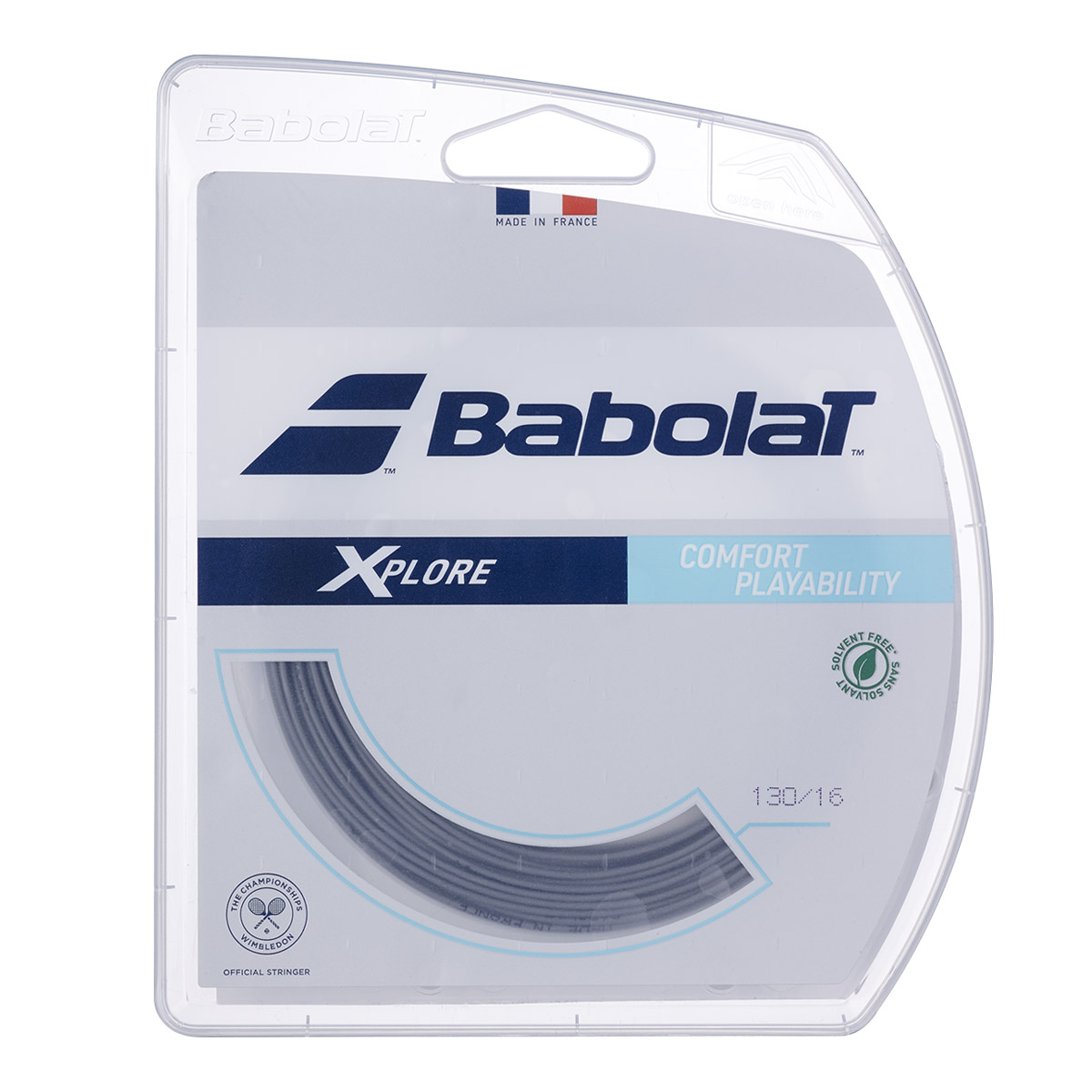 バボラ BabolaT テニスガット 単張り エクスプロール（XPLORE） 130 グレー 241153（130g）