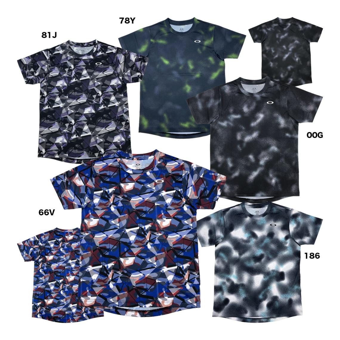 オークリー OAKLEY テニスウェア メンズ SLANT GRAPHIC TEE 14.0 FOA409560