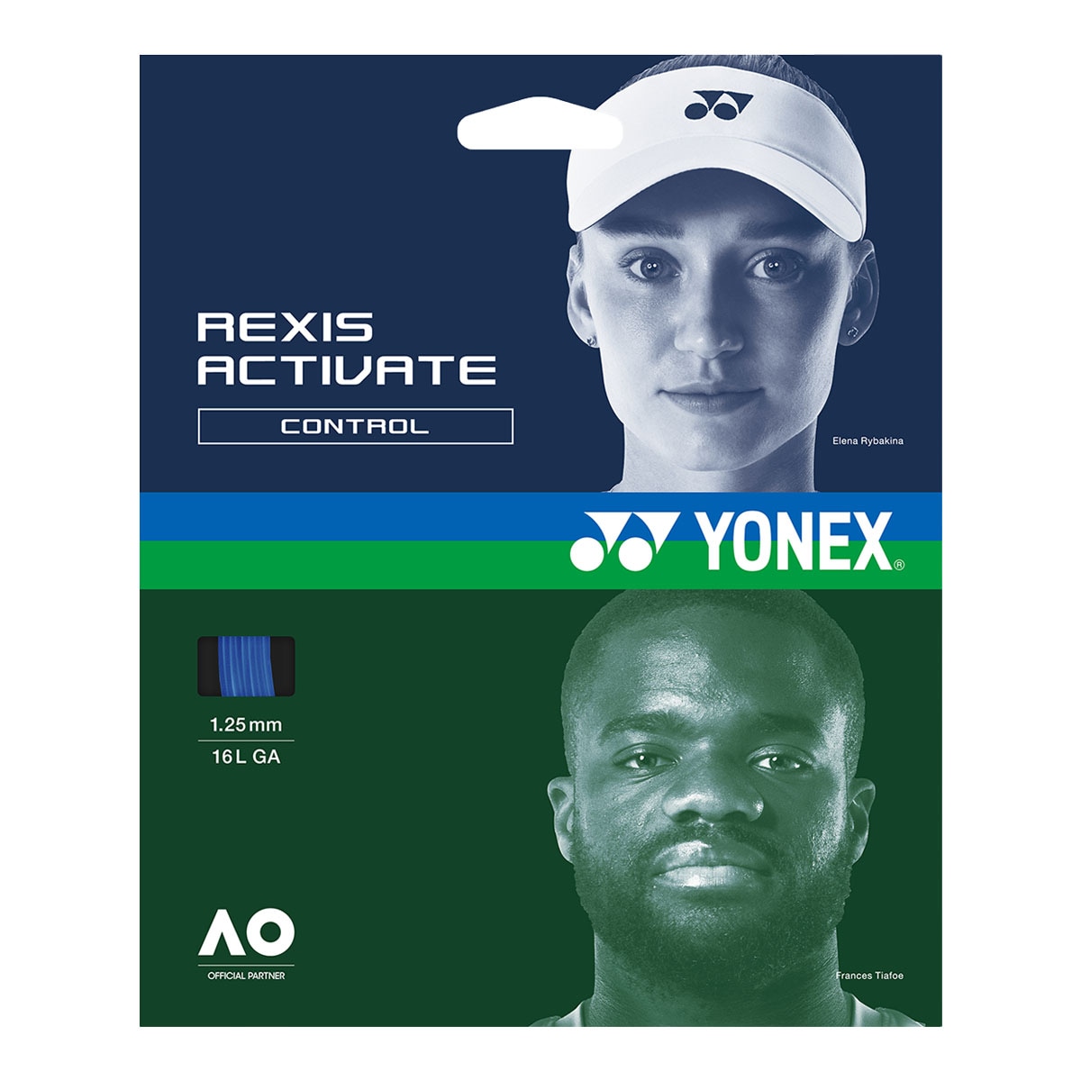 ヨネックス YONEX テニスガット 単張り レクシスアクティベート（REXIS ACTIVATE） 125 ブルー TGRAC125（002）