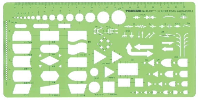 テンプレートマイコン設計定規【29-0167】 | テンプレート,機械・建築