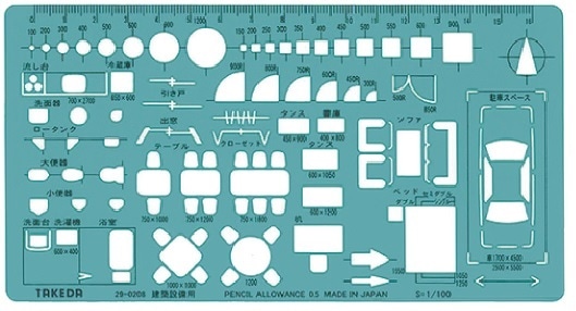 TCA専門学校　カーデザイン用定規 TCA自動車デザイン科｜TOKYO COLLEGE OF COMMUNICATION ARTS