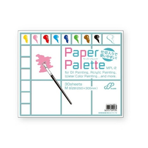 ミューズ ペーパーパレット Mサイズ 30枚入り　 250×305×5mm