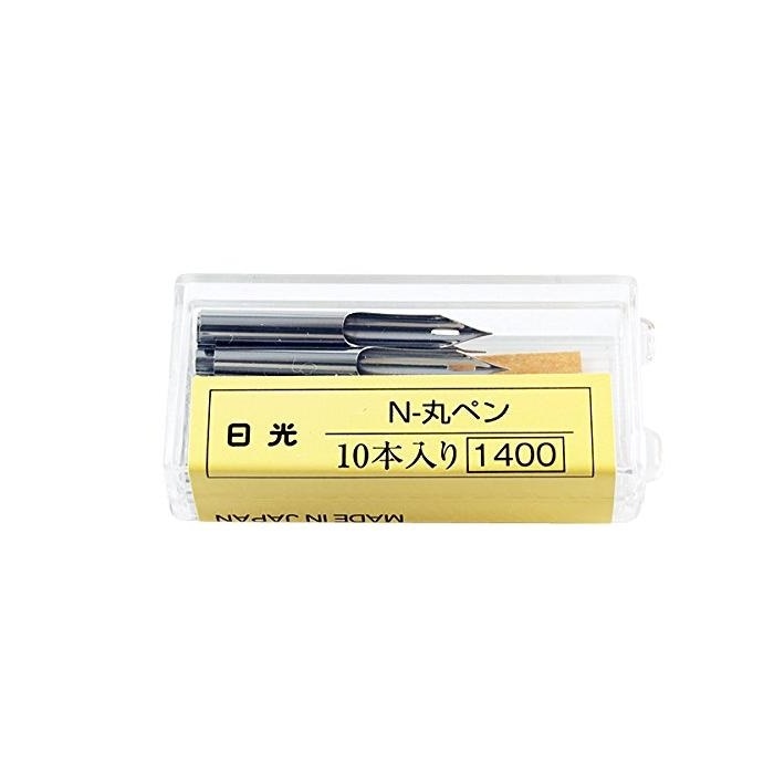 N659-10 日光 丸ペン 10本入 ペン ペン先 タチカワ | 画材