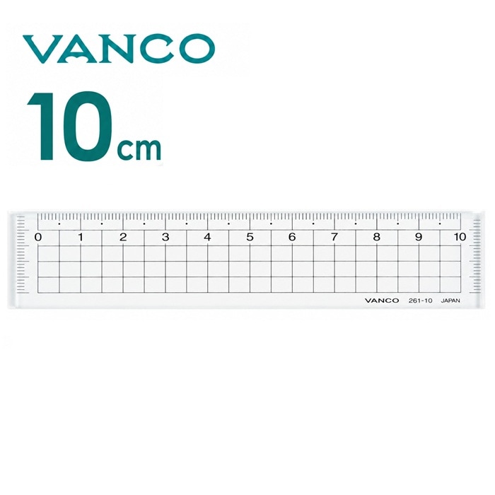 直定規 バンコ 定規 283-10 10cm 28310