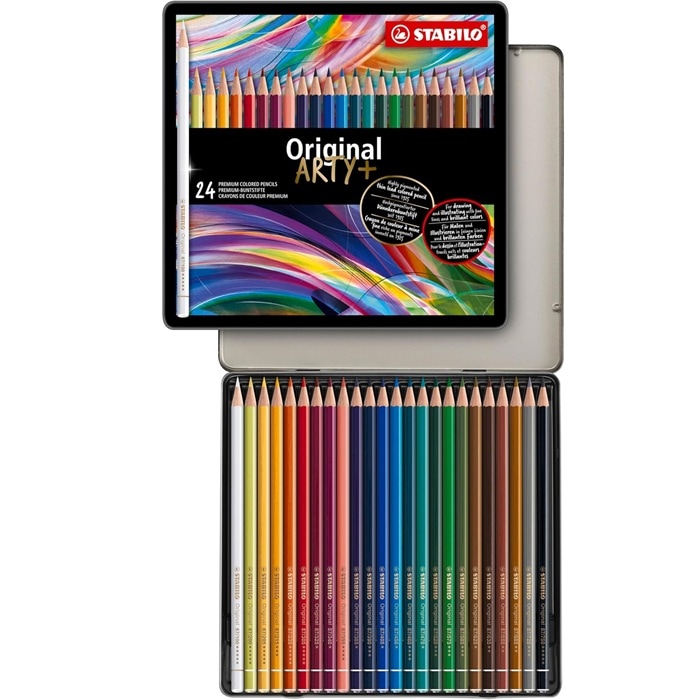 STABILO スタビロ 水彩色鉛筆 オリジナル 24色 8774-6