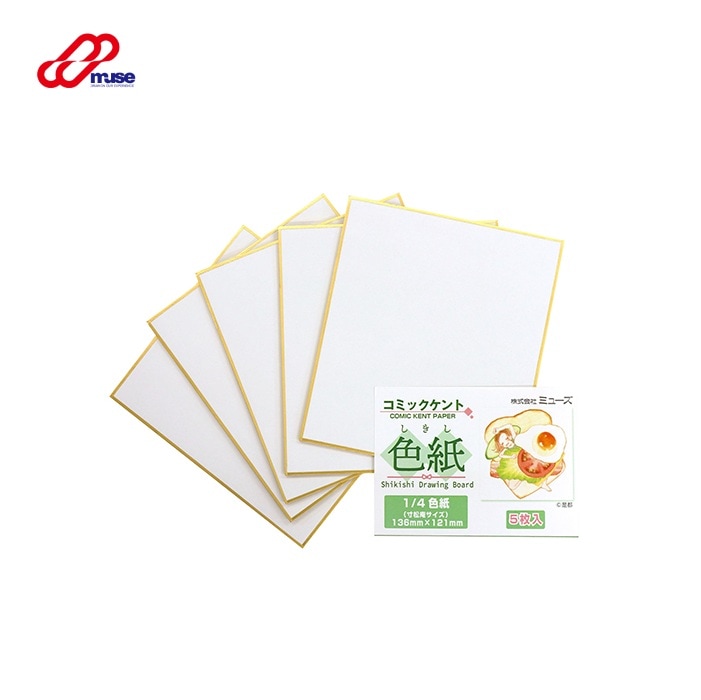 コミックケント 1/4色紙 5枚 SDB-MCK-M ミューズ 