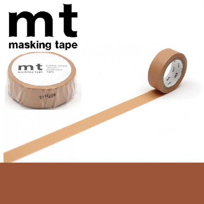 mt 1P コルク マスキングテープ サイズ幅15mm×長さ7m 無地