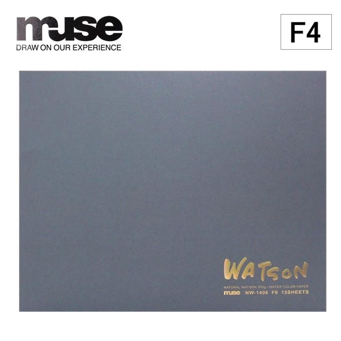 ミューズ ワトソンブロック F4 300g NW-1404 水彩紙 超特厚口 300g 