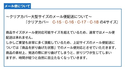 CONCISE コンサイス クリアカバー A4(特大) C-16