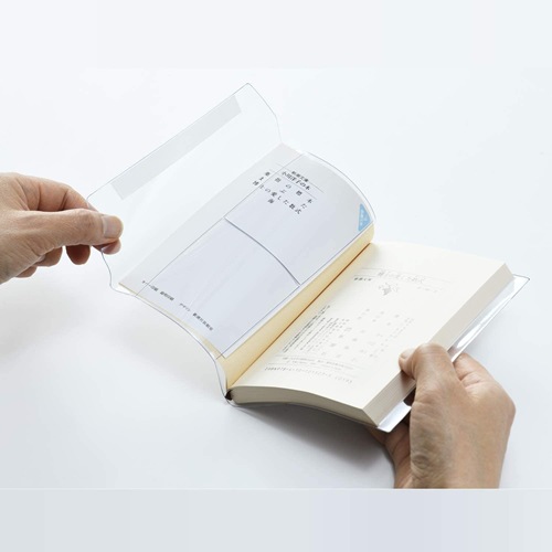 KC-4 抗菌クリアカバー 新書･コミック新書　本などの目安寸法:たて(約)175mm×よこ(約)115mm