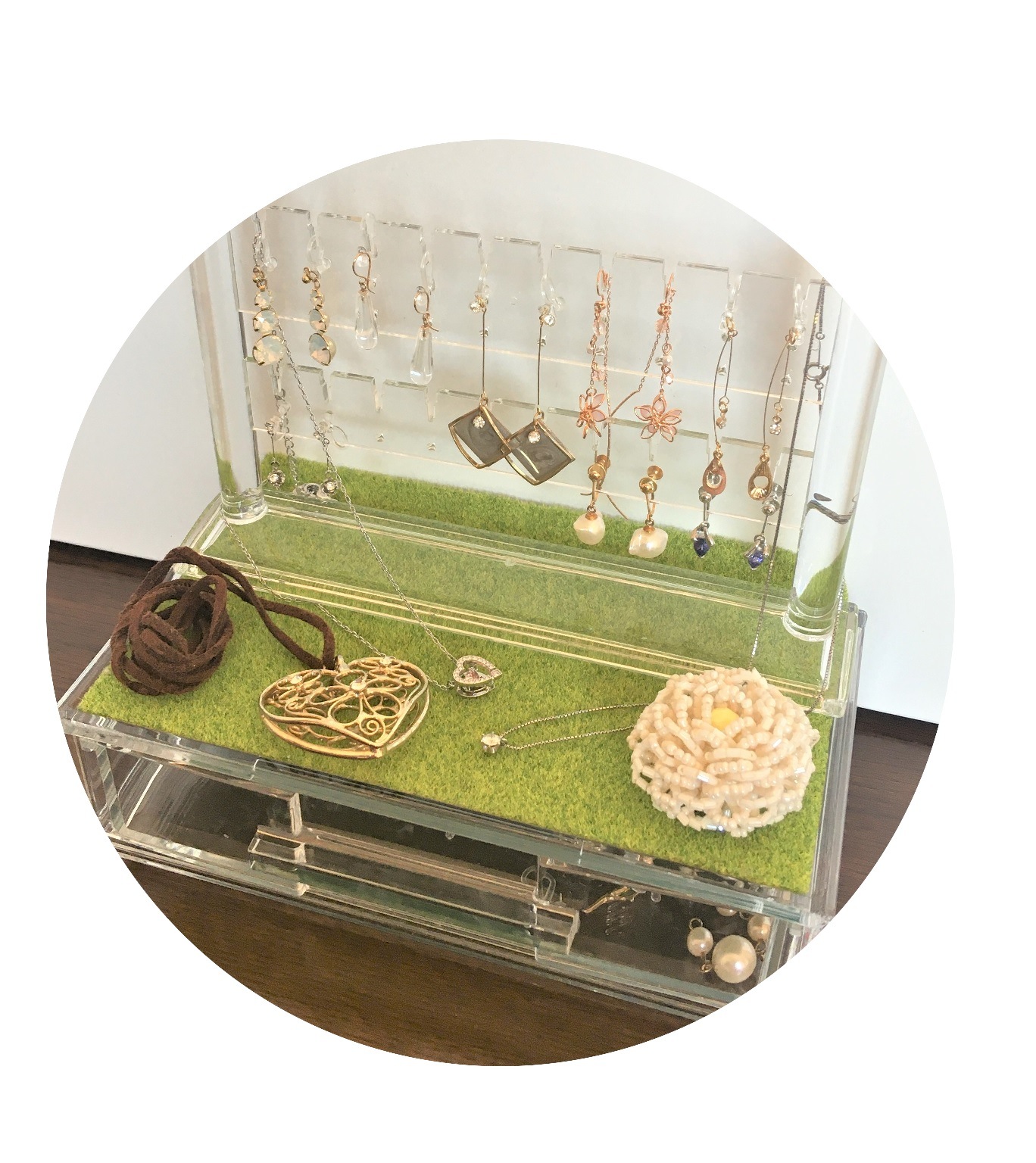 芝生マット 小 【ライトグリーン・グリーン・イエローグリーン】 300×300mm