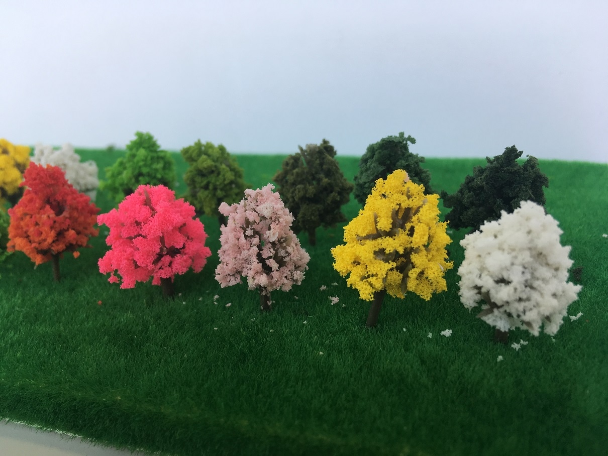 ジオラマ 樹木(枝)プラスチック製 (10個入)【40-0343】