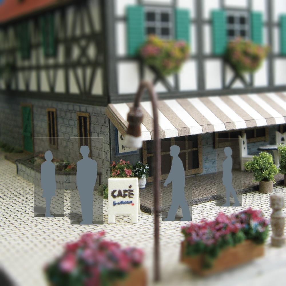 シルエット人形 （男女成人 1/50・1/100・1/200）（こどもと親子 1/50・1/100・1/200）