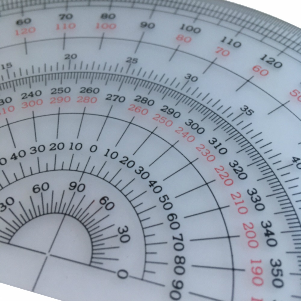 半円分度器 150ｍｍ 1mm厚 15ｃｍ S 15 製図用品 収納 勾配定規 分度器 雲形他 Takedaオンラインショップ