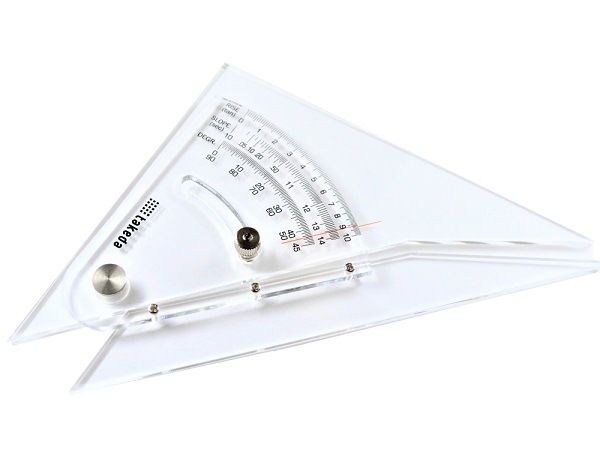 勾配定規 20㎝ New | 製図用品・収納,勾配定規・分度器・雲形他