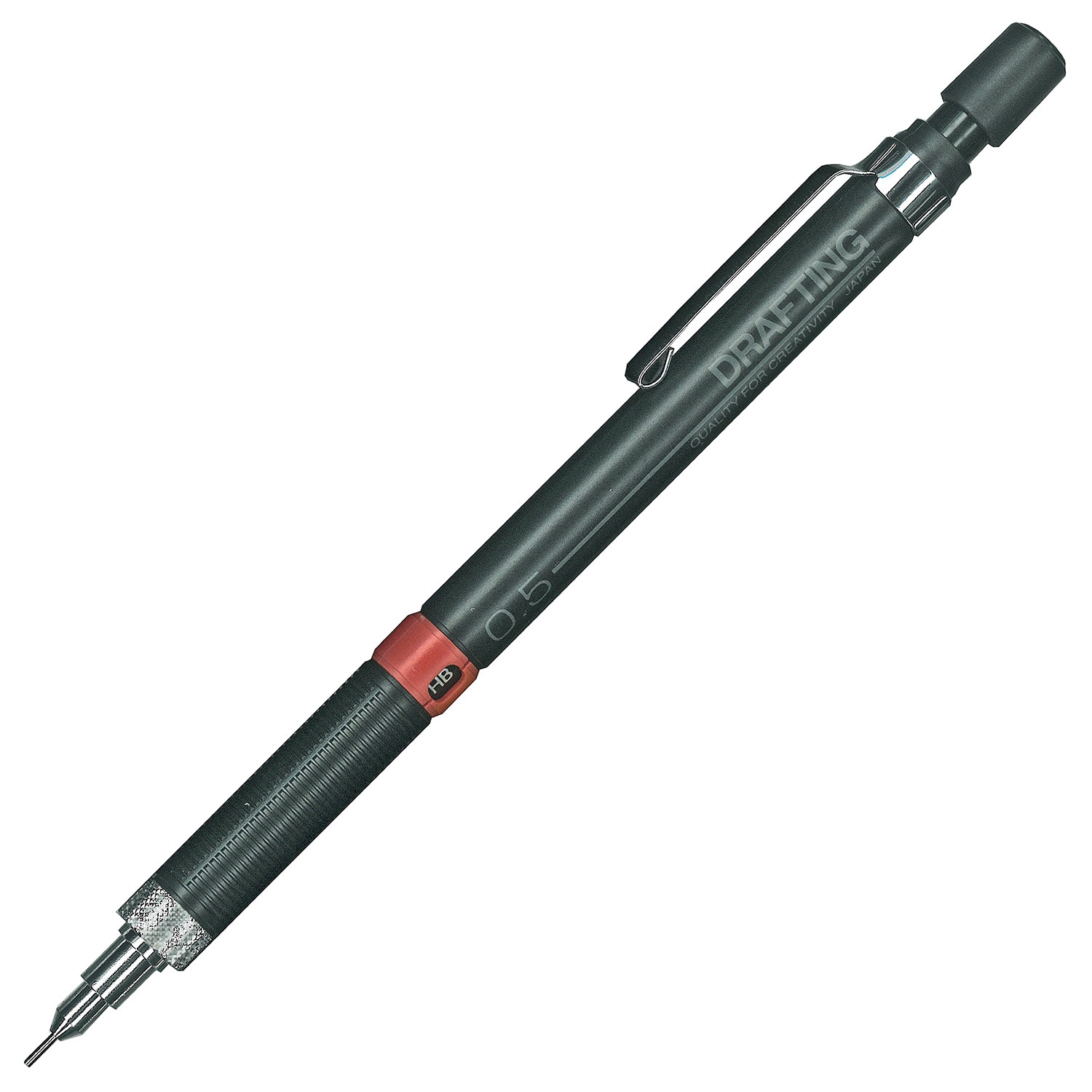 製図用 シャープペンシル 固定式 硬度表示付き 【0.3/0.5/0.7